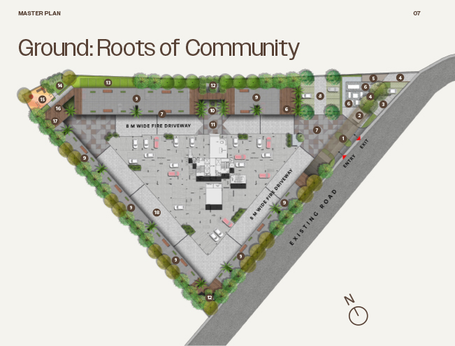 Master plan — Disha Symphony Heights, Hennur